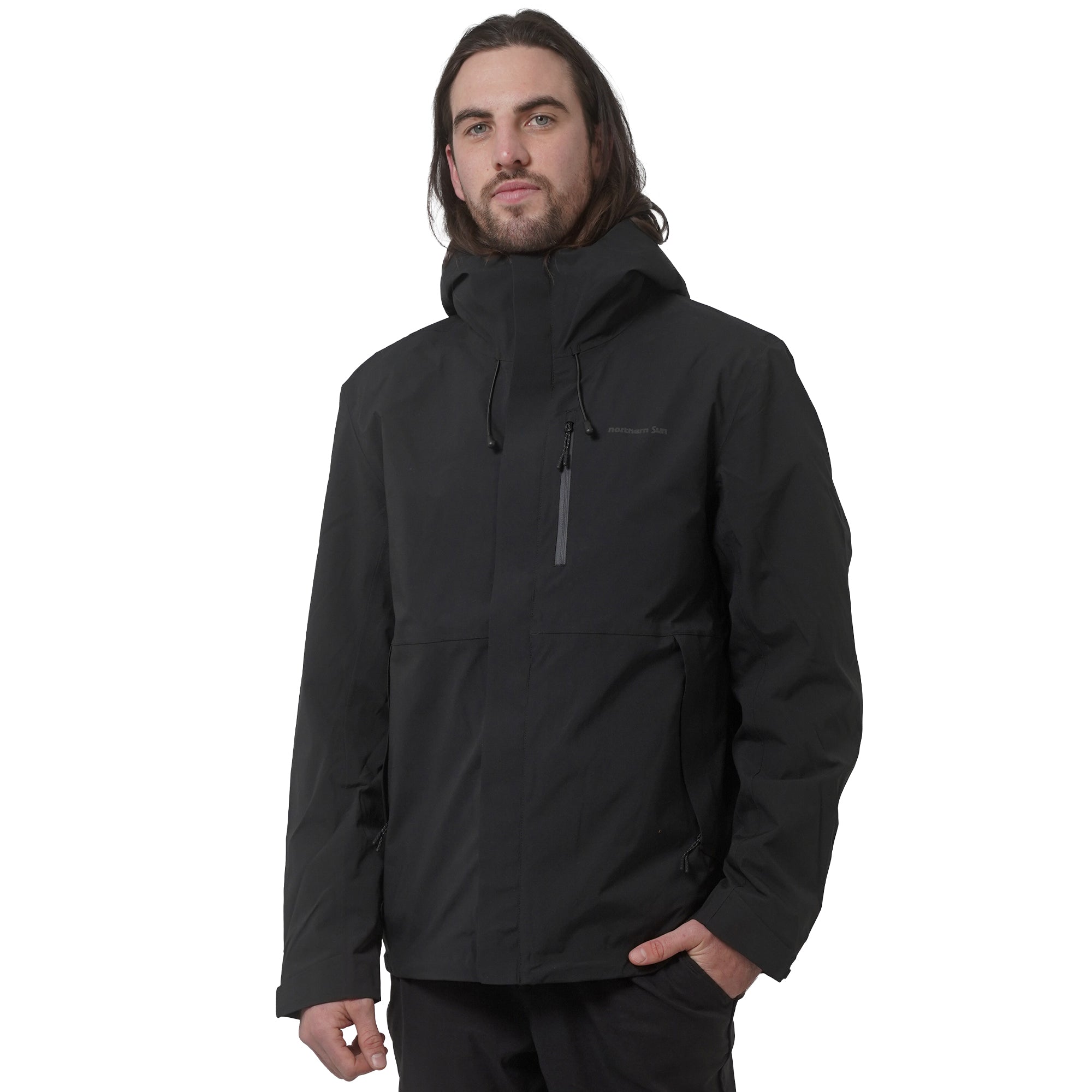 Northern Sun Men's 3-in-1 Waterproof Winter Jacket