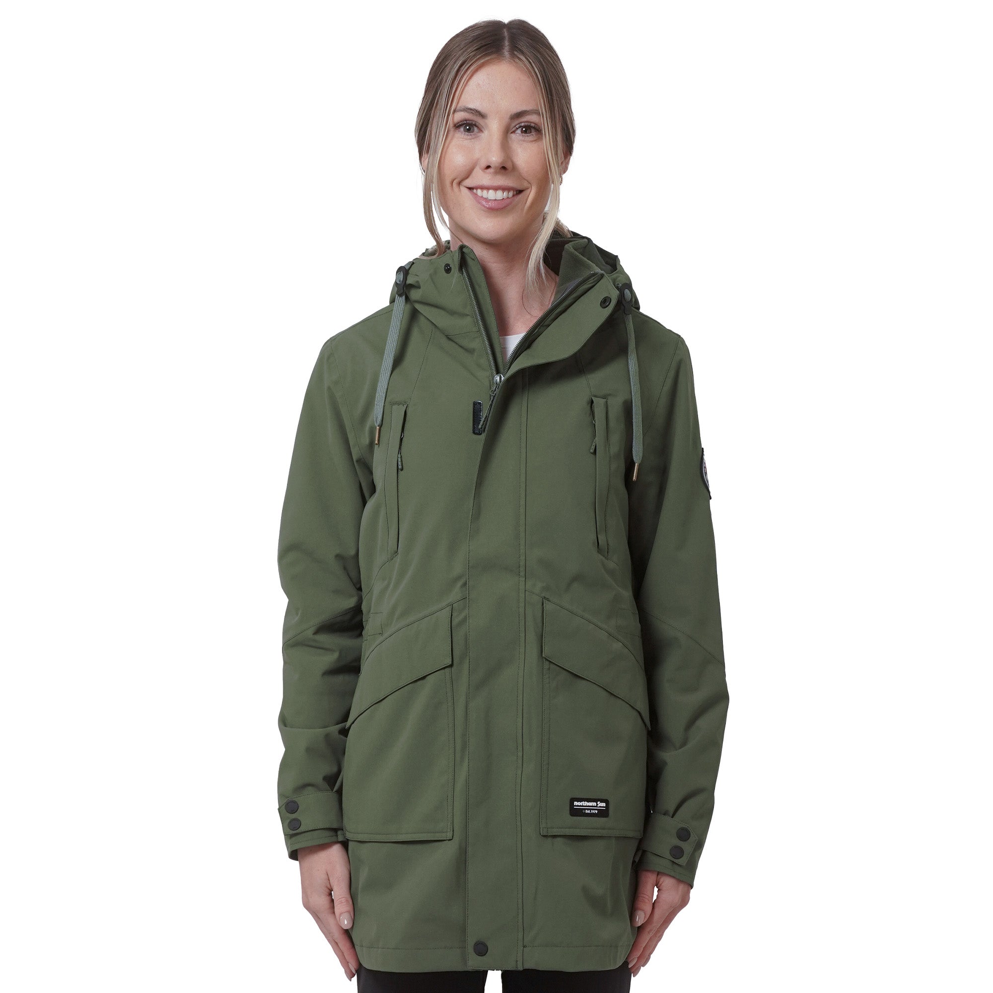 Northern Sun Women's 3-in-1 Waterproof Winter Jacket - Mid Length